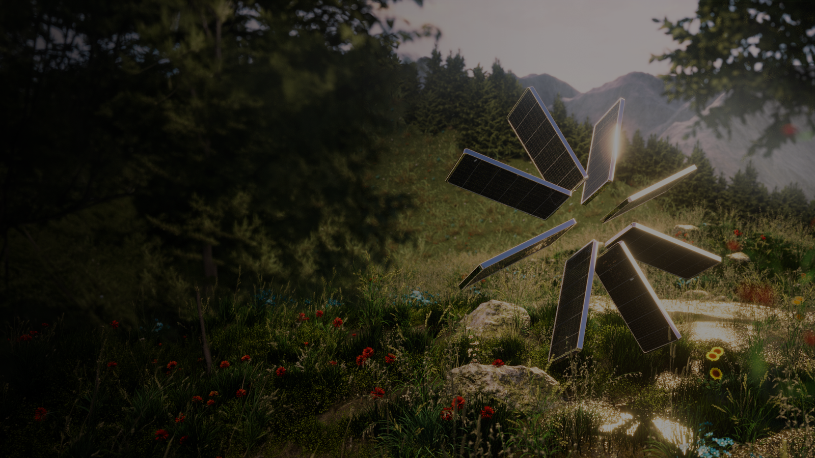 3D Animation Solaris Seamless Loop Thumbnail 1