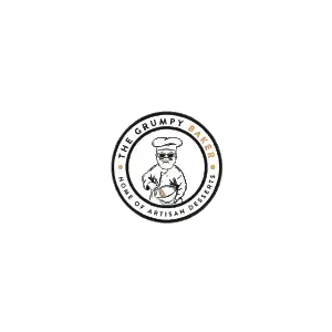 The Grumpy Baker brand logo